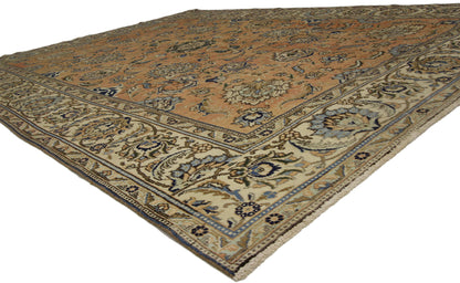 8 x 11 Vintage Persian Tabriz Rug 76284