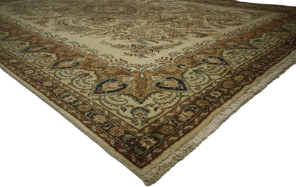 10 x 13 Vintage Persian Tabriz Rug 76285