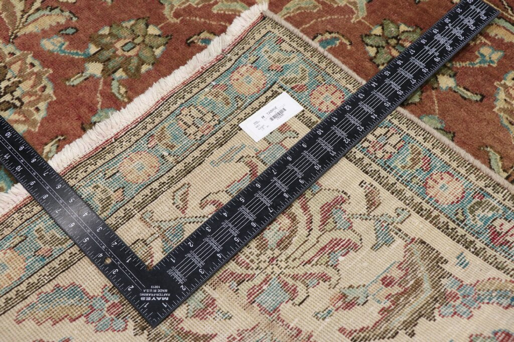 10 x 13 Vintage Persian Tabriz Rug 76286