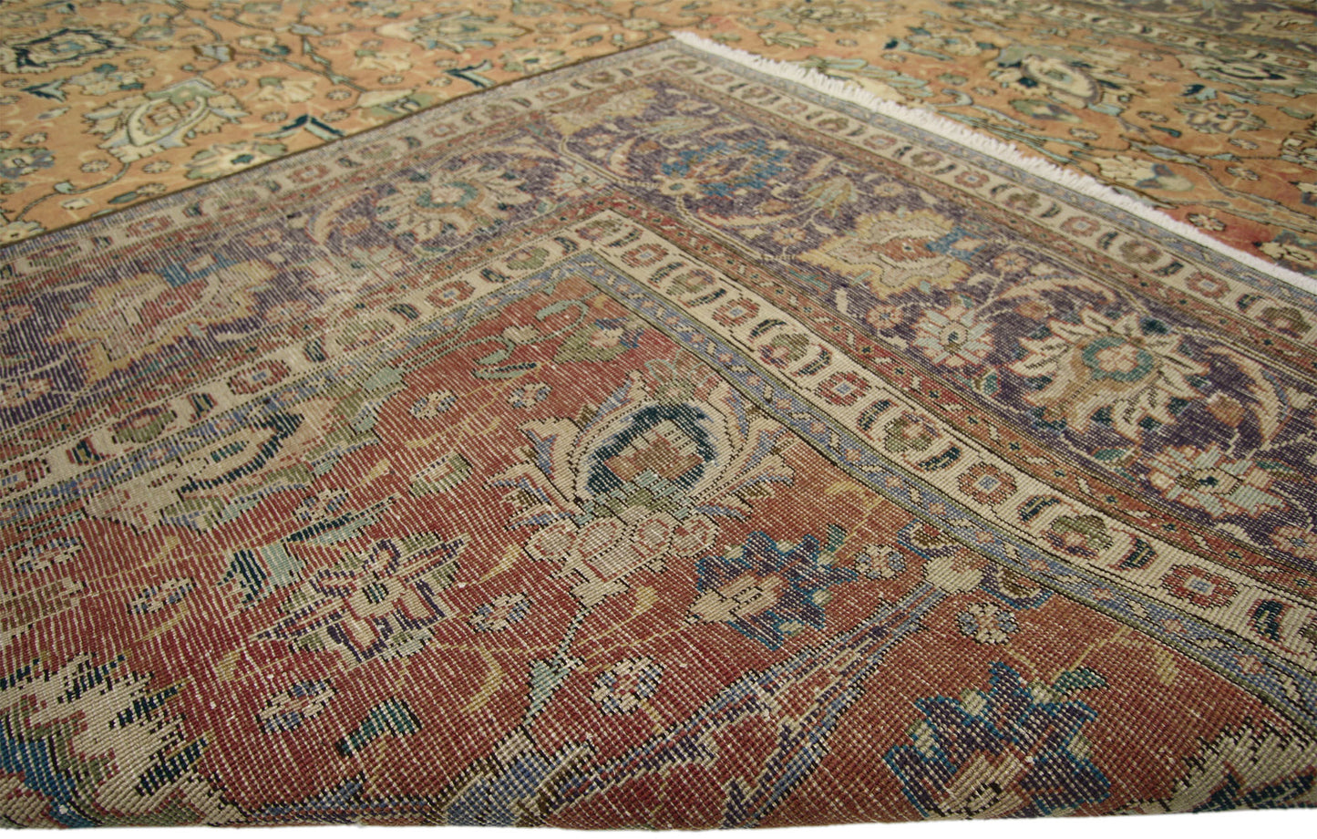 9 x 12 Vintage Tabriz Rug 76303