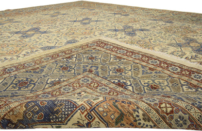 10 x 12 Vintage Persian Mashhad Rug 76305