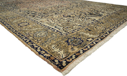 9 x 12 Vintage Persian Heriz Rug 76316