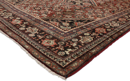 9 x 12 Vintage Persian Mahal Rug 76318