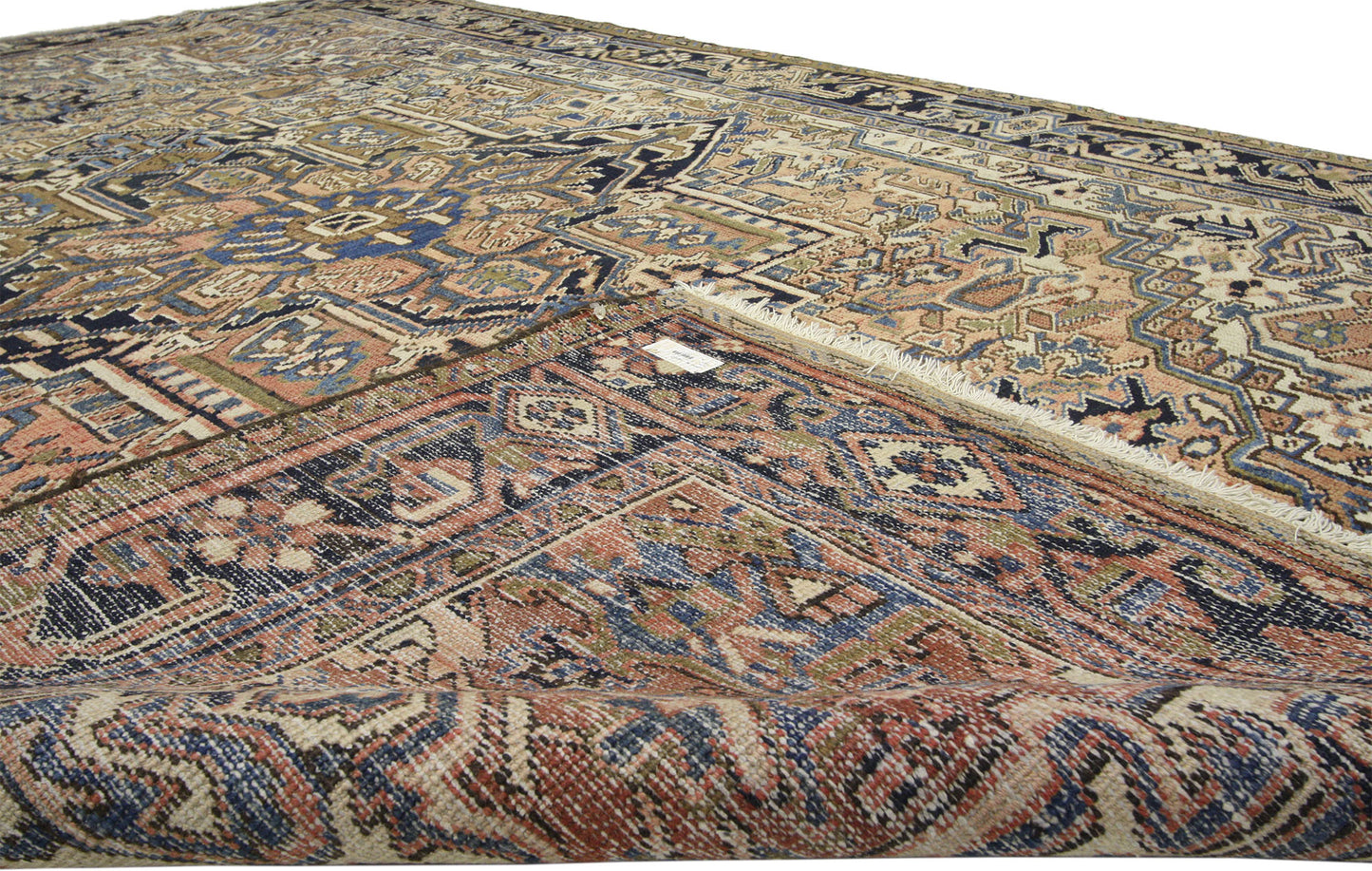 7 x 10 Vintage Persian Heriz Rug 76320