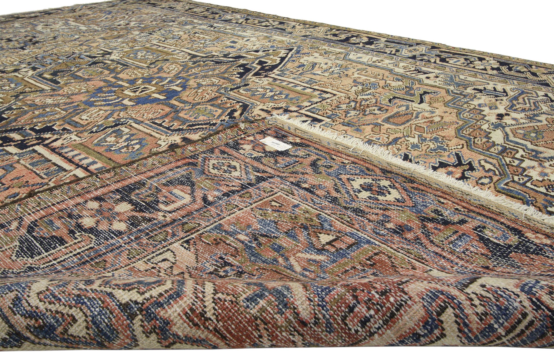 7 x 10 Vintage Persian Heriz Rug 76320