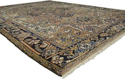 7 x 10 Vintage Persian Heriz Rug 76320