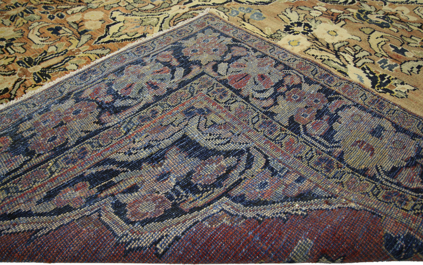 8 x 11 Vintage Persian Mahal Rug 76321