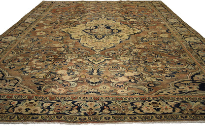 8 x 11 Vintage Persian Mahal Rug 76321