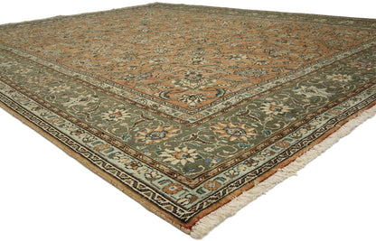 8 x 11 Vintage Persian Tabriz Rug 76344