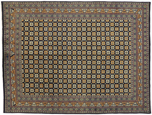 10 x 13 Vintage Mashad Rug 76354