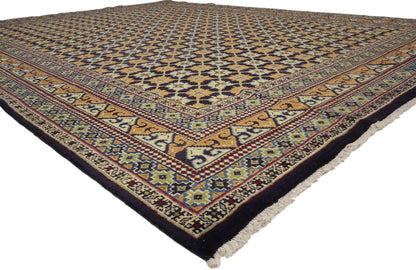 10 x 13 Vintage Mashad Rug 76354