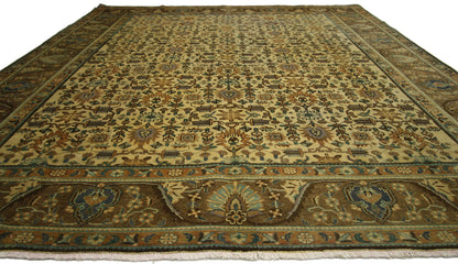 10 x 13 Vintage Persian Tabriz Rug 76360
