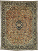 11 x 14 Vintage Persian Mahal Rug 76378