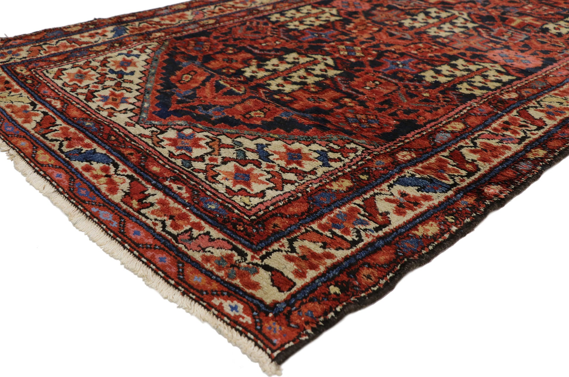 3 x 16 Antique Persian Malayer Rug 76381