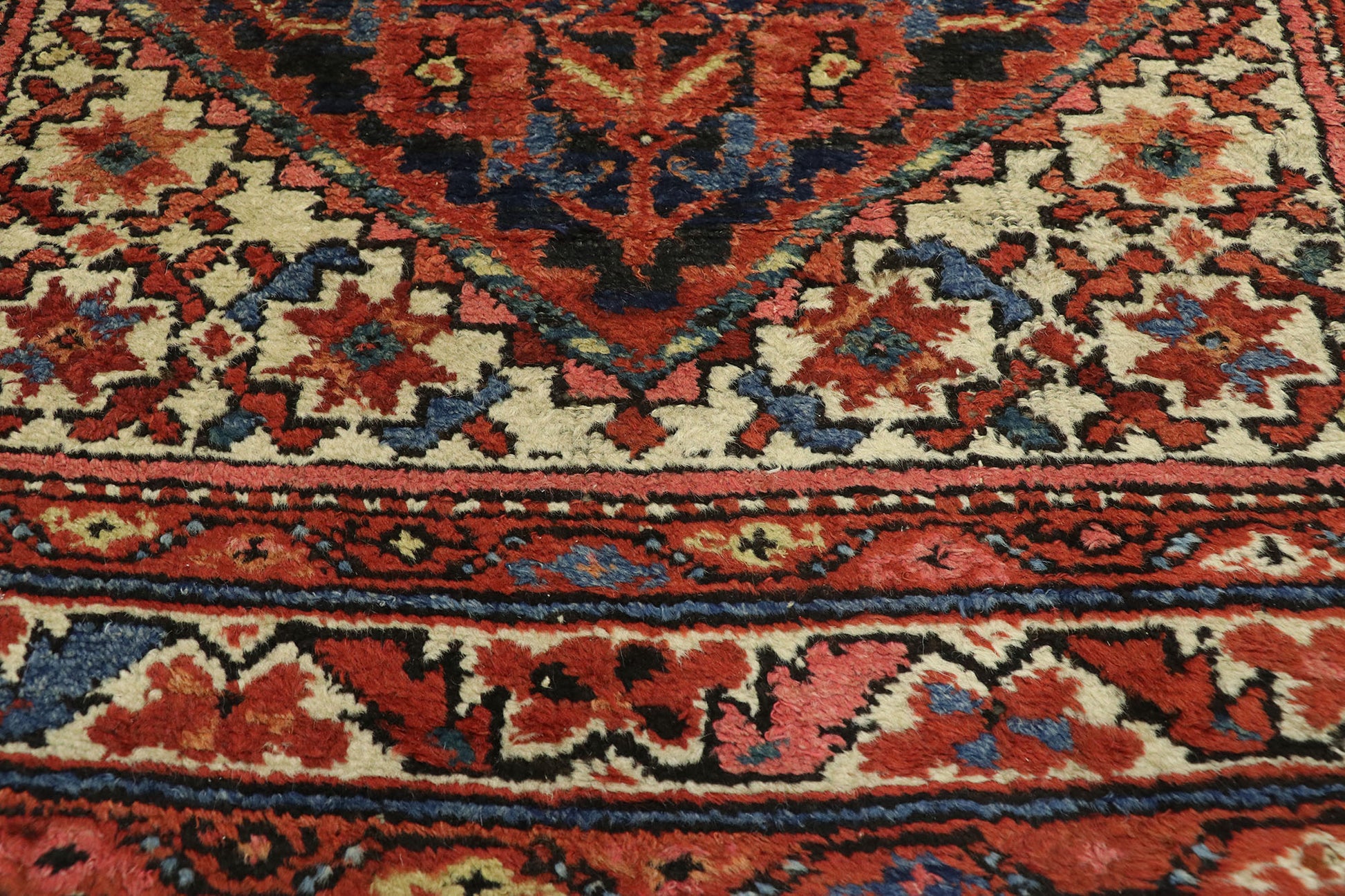 3 x 16 Antique Persian Malayer Rug 76382