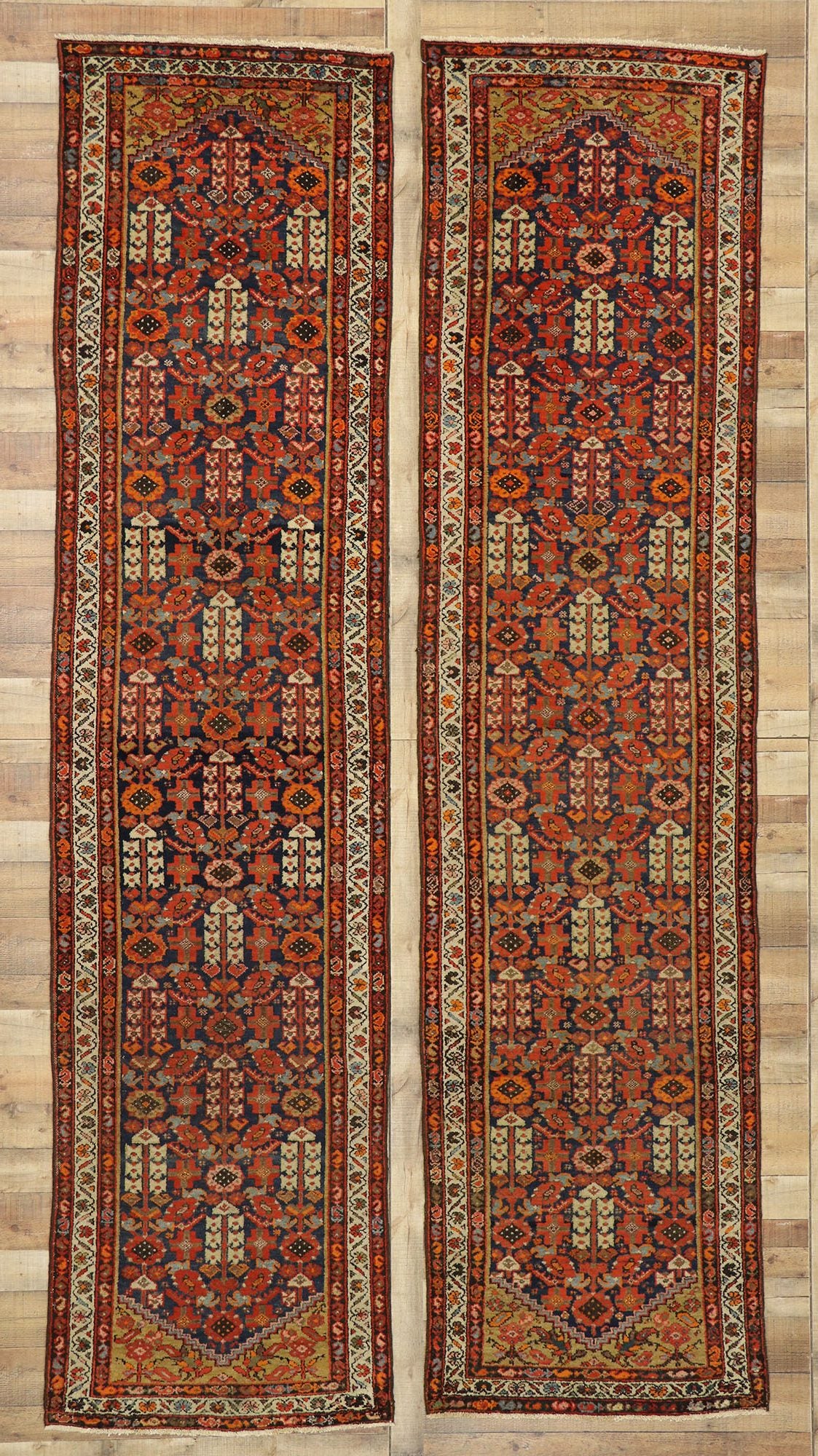 3 x 13 Antique Persian Malayer Rug 76383