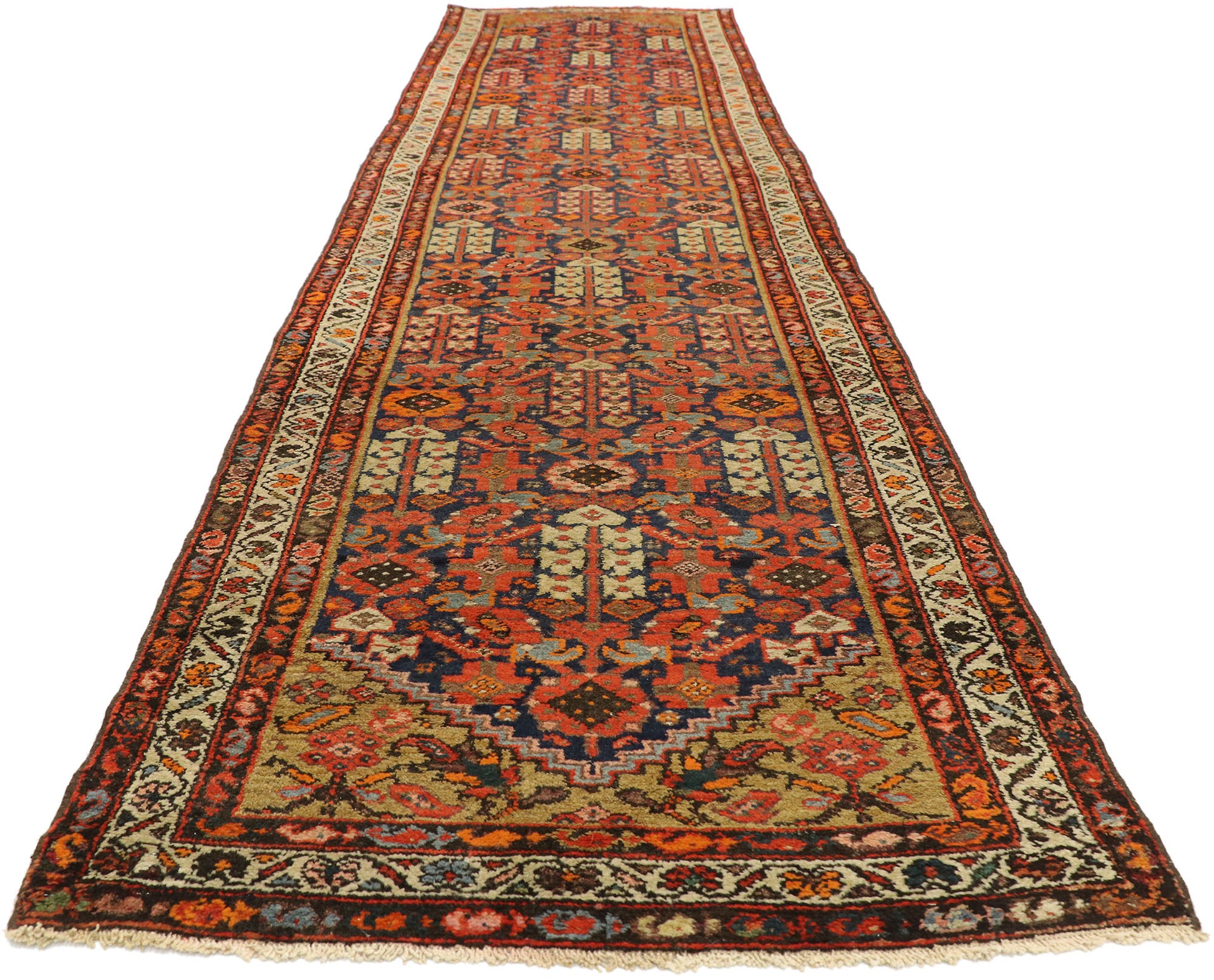3 x 13 Antique Persian Malayer Rug 76383