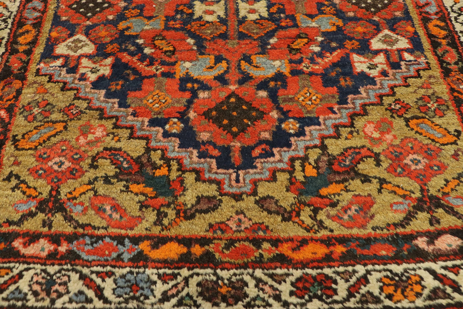 3 x 13 Antique Persian Malayer Rug 76383