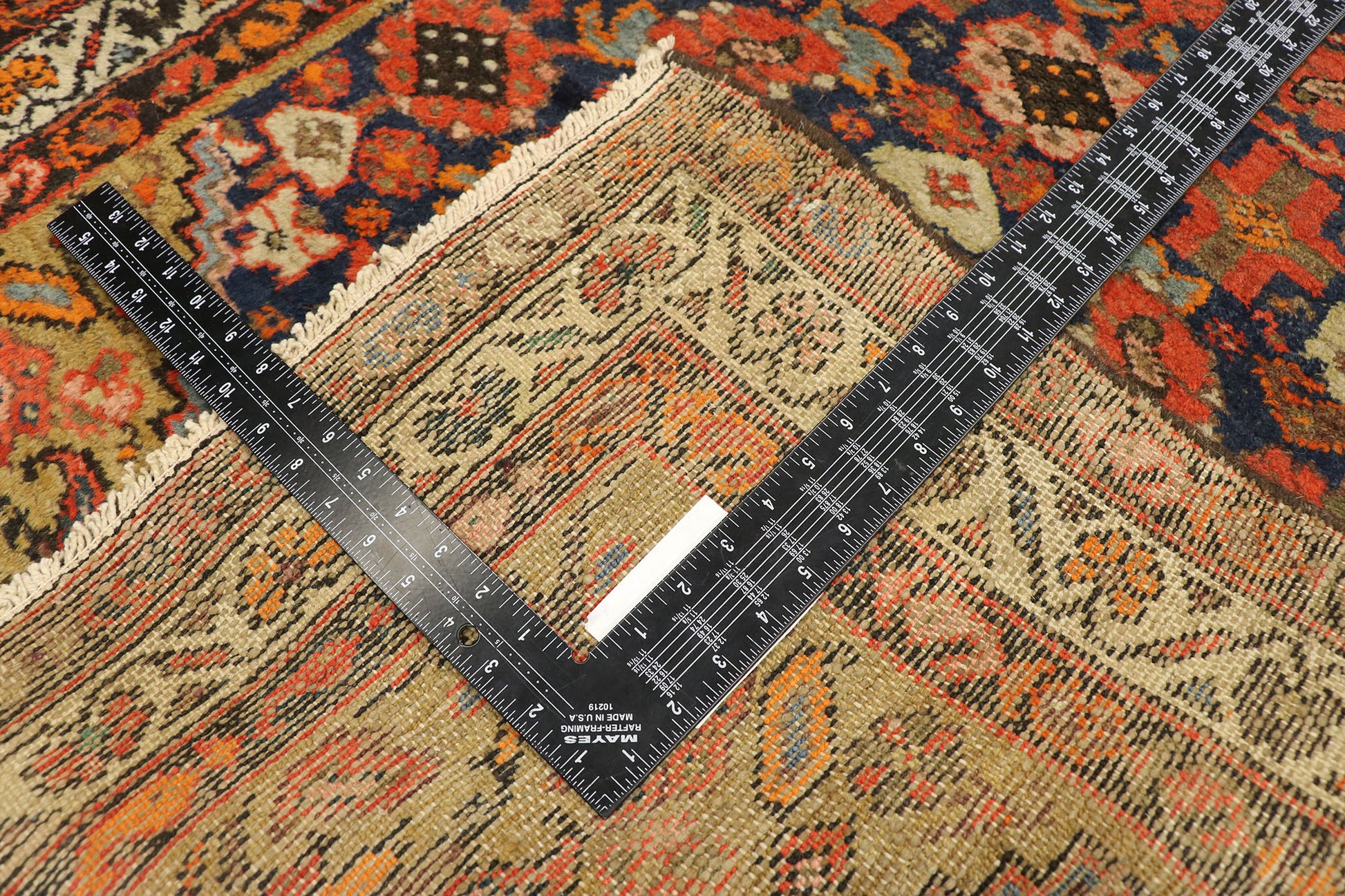 3 x 13 Antique Persian Malayer Rug 76383