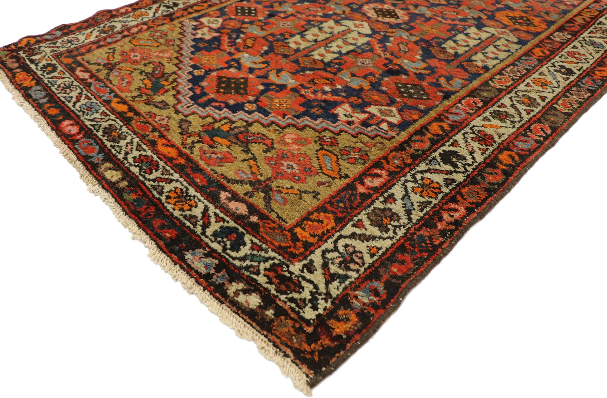 3 x 13 Antique Persian Malayer Rug 76383