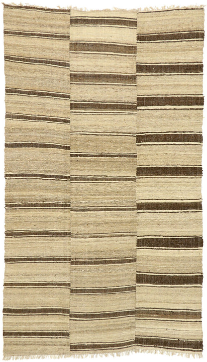 7 x 13 Vintage Persian Mazandaran Kilim Rug 76398