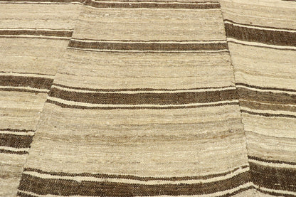 7 x 13 Vintage Persian Mazandaran Kilim Rug 76398