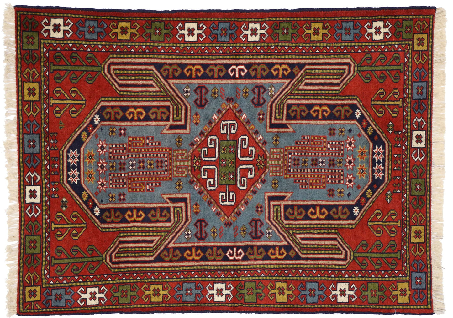 4 x 6 Vintage Shiraz Rug 76401