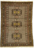 4 x 5 Vintage Persian Shiraz Rug 76402