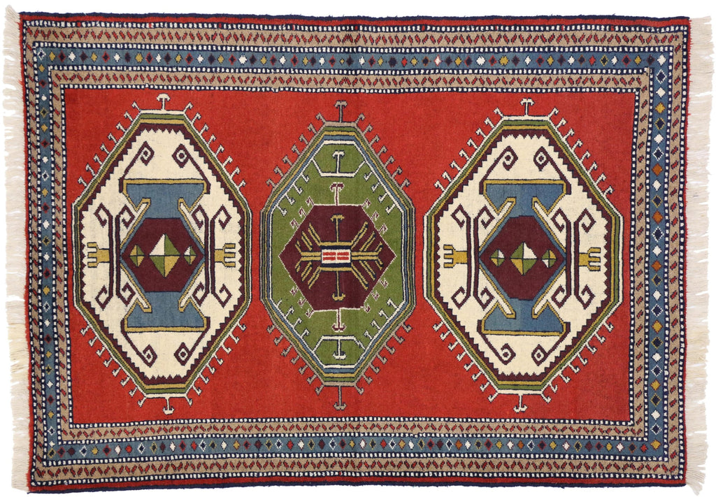 4 x 6 Vintage Shiraz Rug 76403