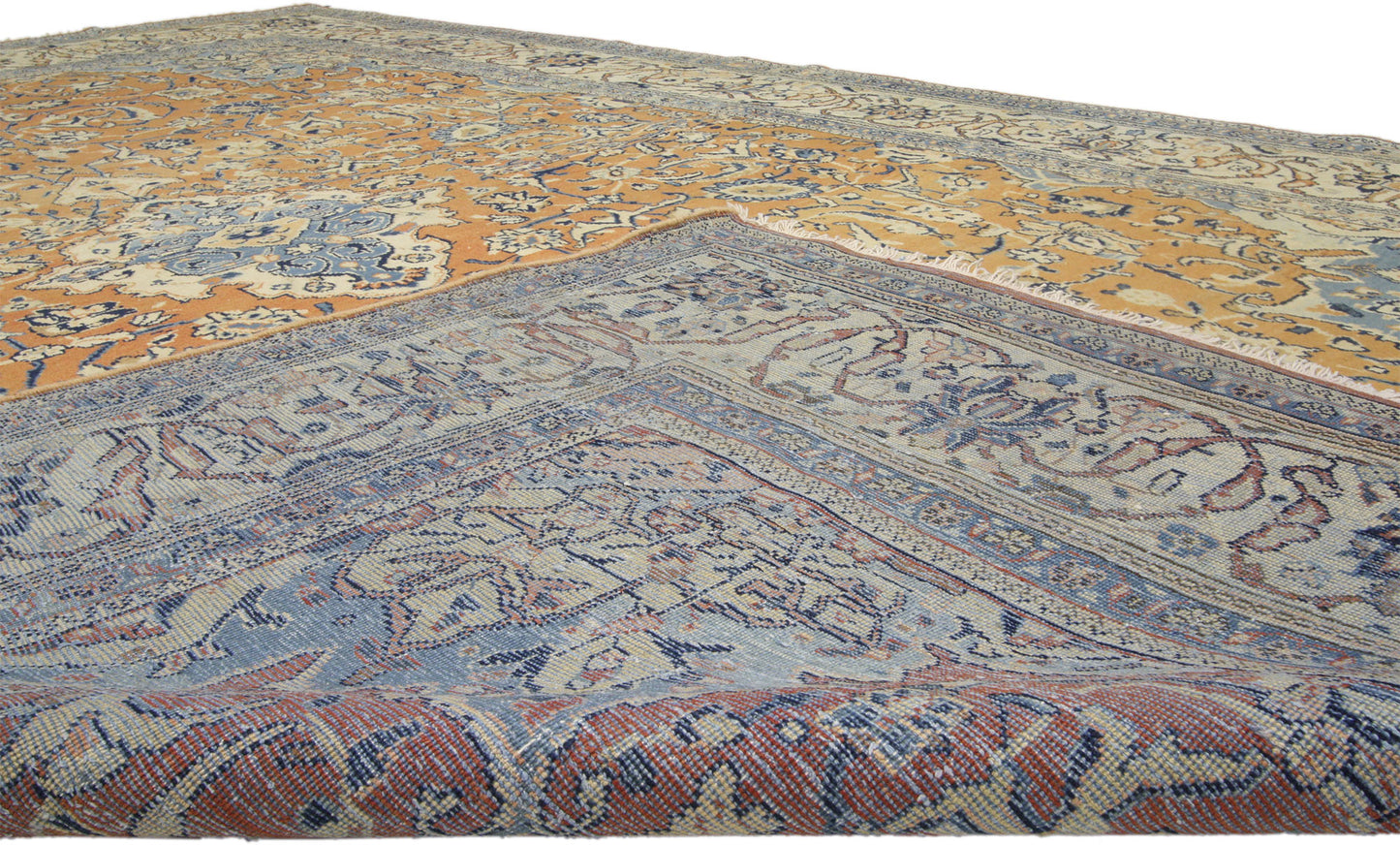 9 x 13 Vintage Mahal Rug 76421