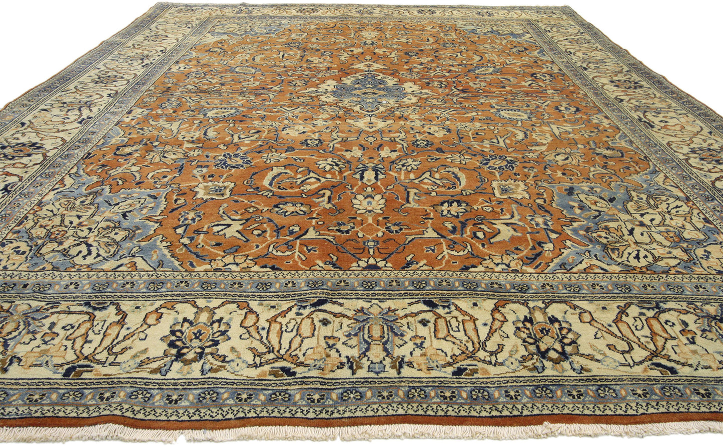 9 x 13 Vintage Mahal Rug 76421