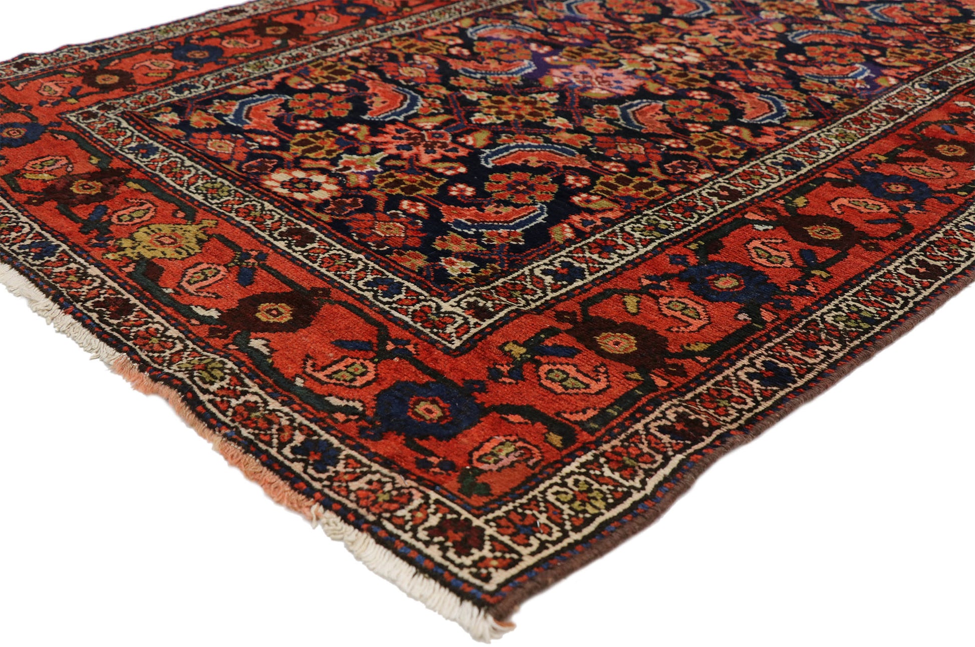 3 x 16 Antique Persian Malayer Runner 76423