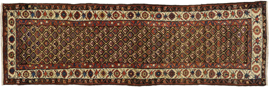 3 x 10 Antique Hamadan Rug 76424