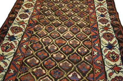 3 x 10 Antique Hamadan Rug 76424