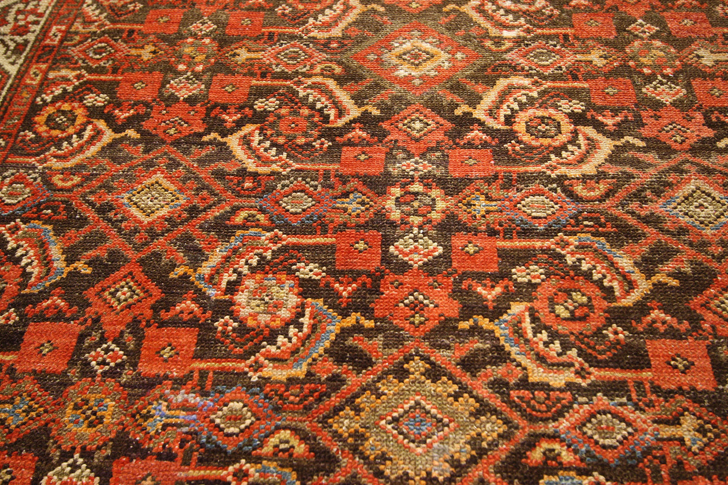 4 x 11 Vintage Persian Malayer Rug 76427