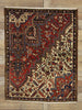 3 x 4 Vintage Persian Heriz Rug 76428