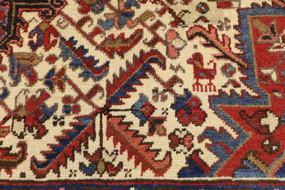 3 x 4 Vintage Persian Heriz Rug 76428