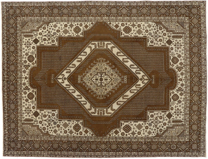 10 x 13 Vintage Persian Tabriz Rug 76439