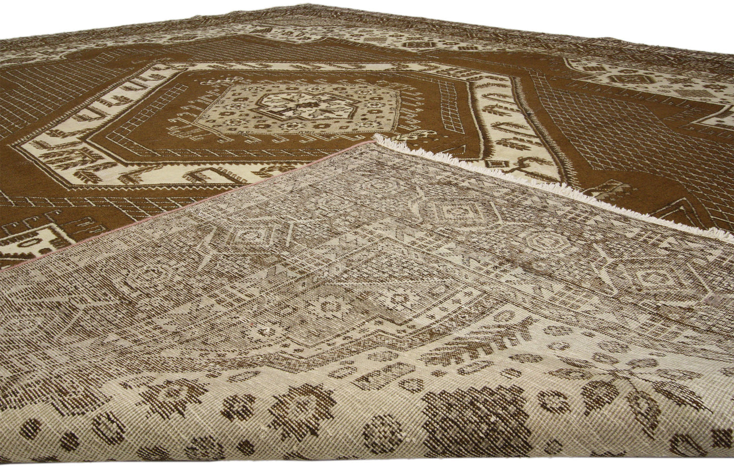 10 x 13 Vintage Persian Tabriz Rug 76439