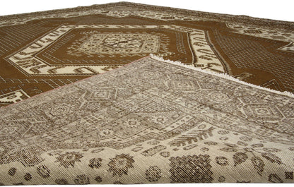 10 x 13 Vintage Persian Tabriz Rug 76439