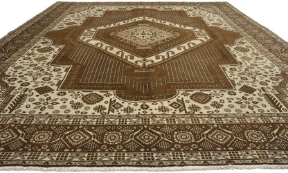 10 x 13 Vintage Persian Tabriz Rug 76439