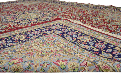 10 x 13 Vintage Kerman Rug 76442
