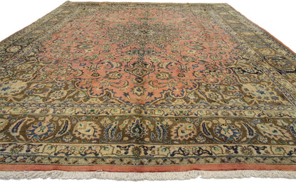 10 x 13 Vintage Persian Khorassan Rug 76451