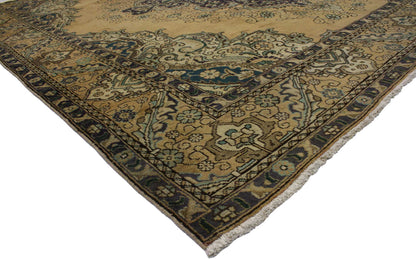 10 x 11 Vintage Persian Tabriz Rug 76452