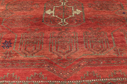 4 x 9 Vintage Persian Baluch Rug 76495