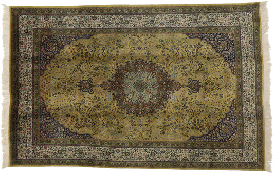 6 x 10 Vintage Tabriz Rug 76500