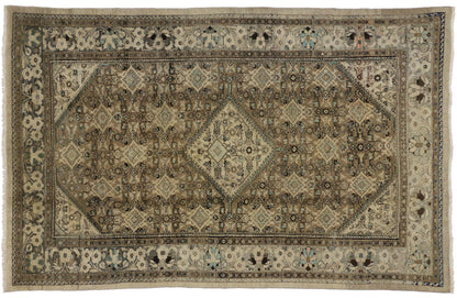 7 x 11 Vintage Persian Mahal Rug 76505