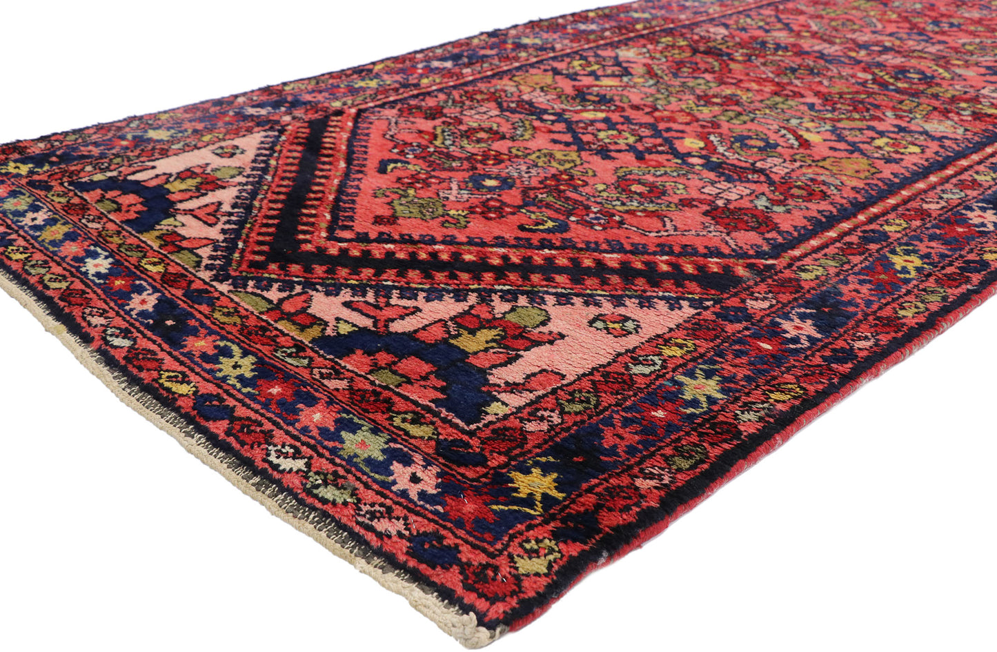 3 x 13 Antique Persian Malayer Runner 76506