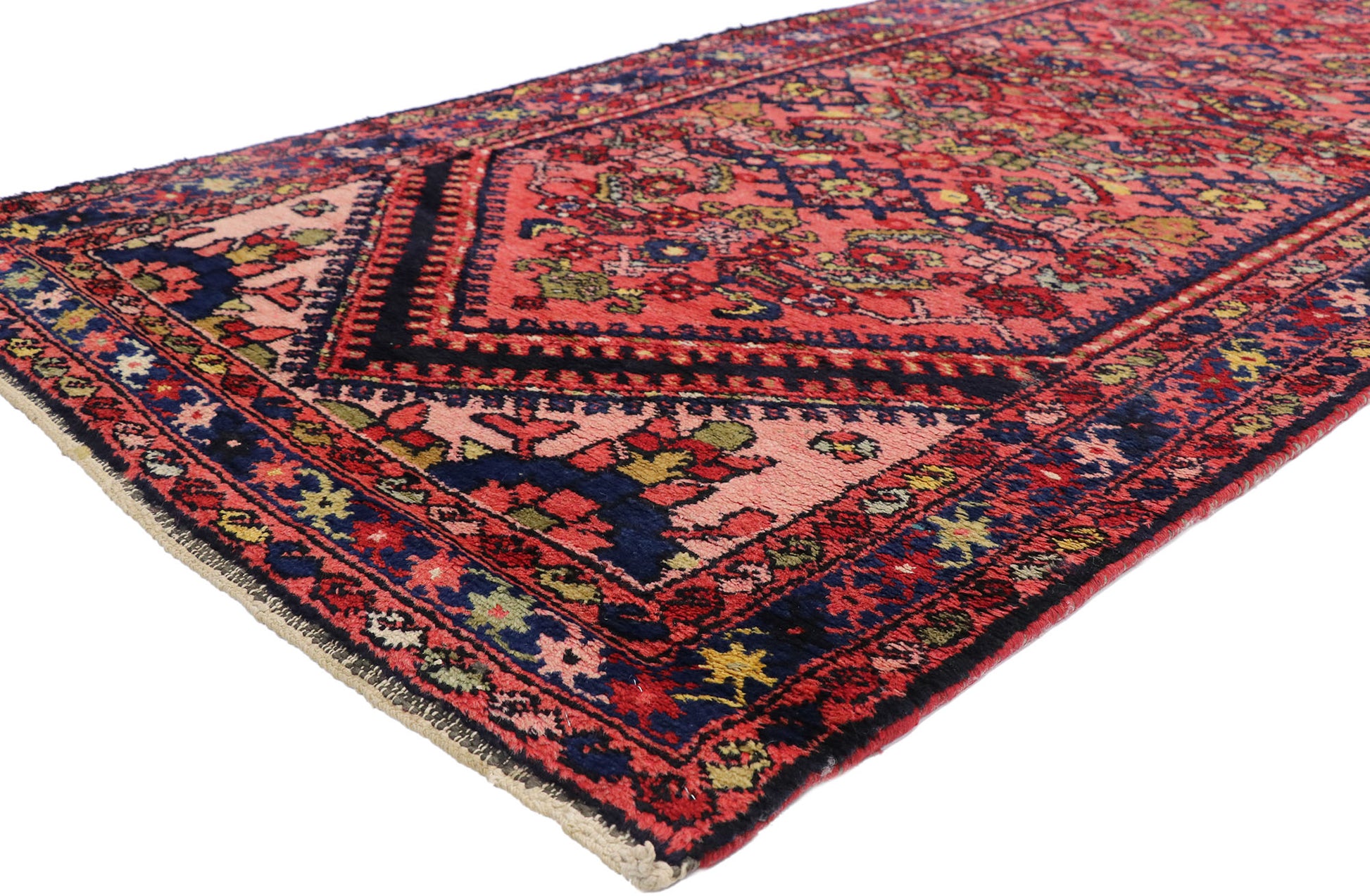 3 x 13 Antique Persian Malayer Runner 76506