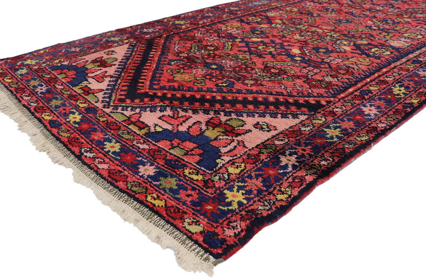 3 x 13 Antique Persian Malayer Runner 76507